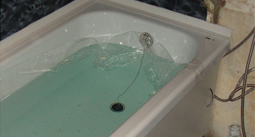 Установкой акрилового вкладыша | Покачи