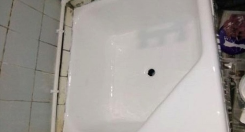 Обновление душевого поддона акрилом | Покачи